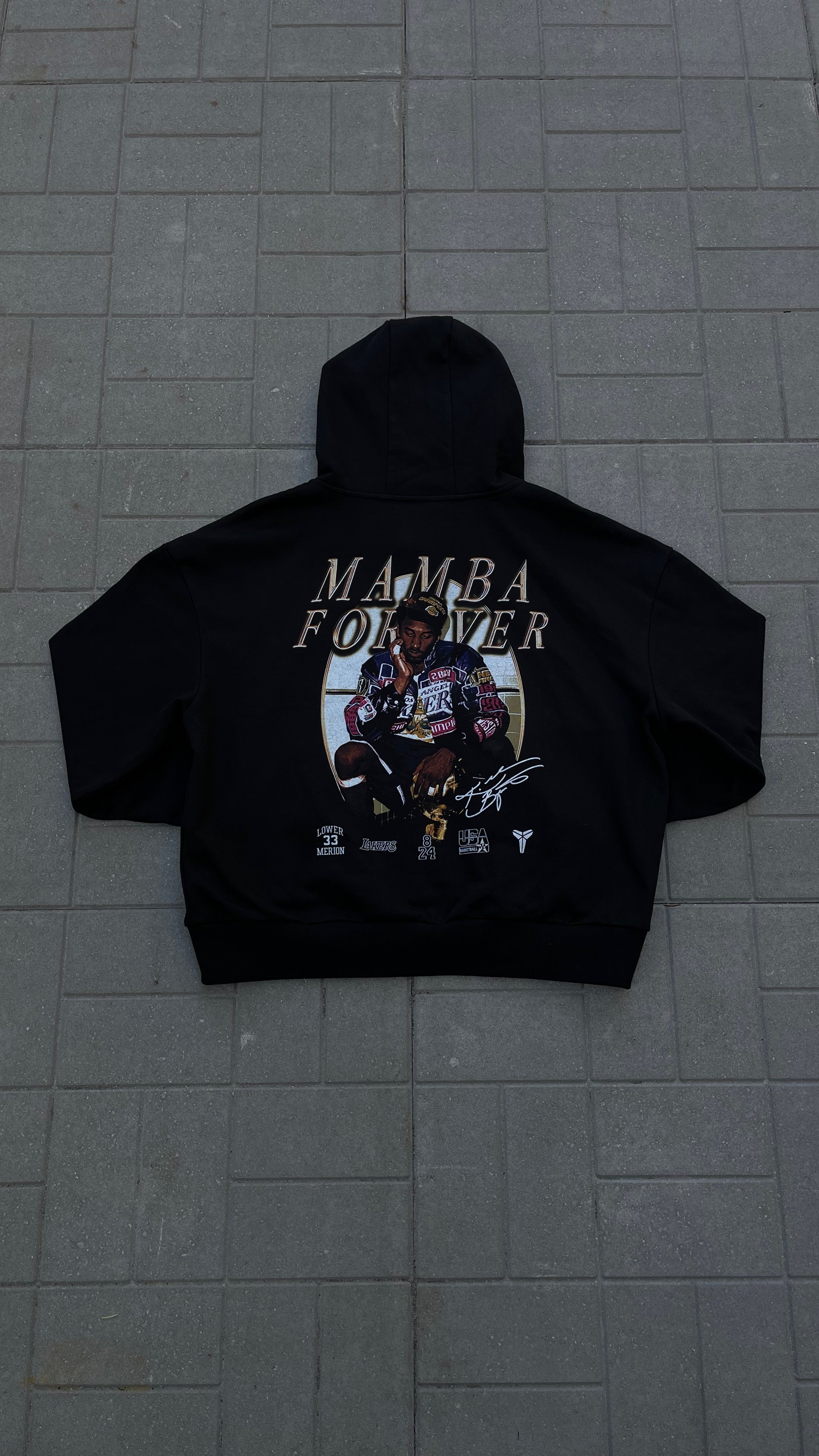 Mamba 4Ever - Utlity Zip Hoodie - Brother Bear Supply