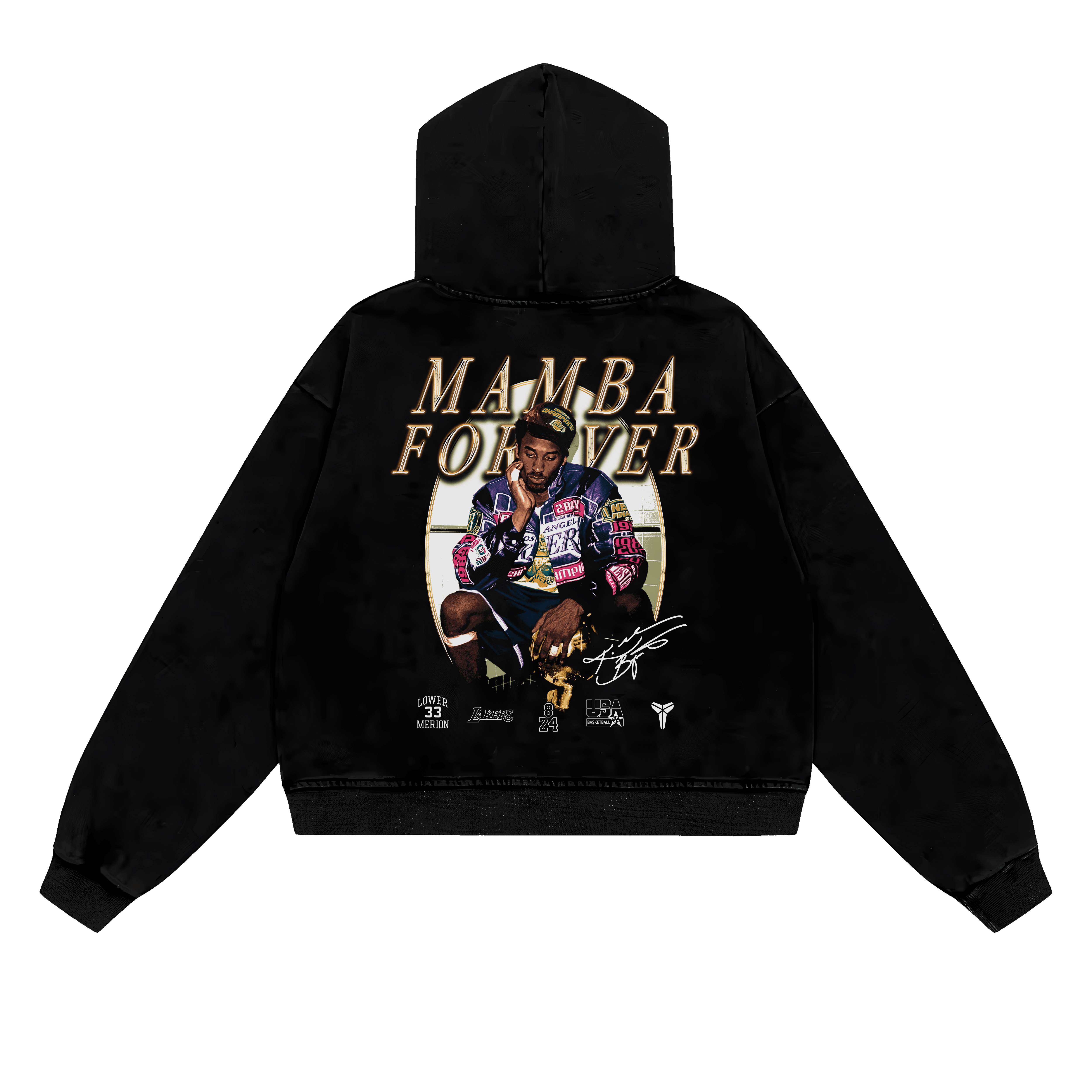 Mamba 4Ever - Utlity Zip Hoodie - Brother Bear Supply