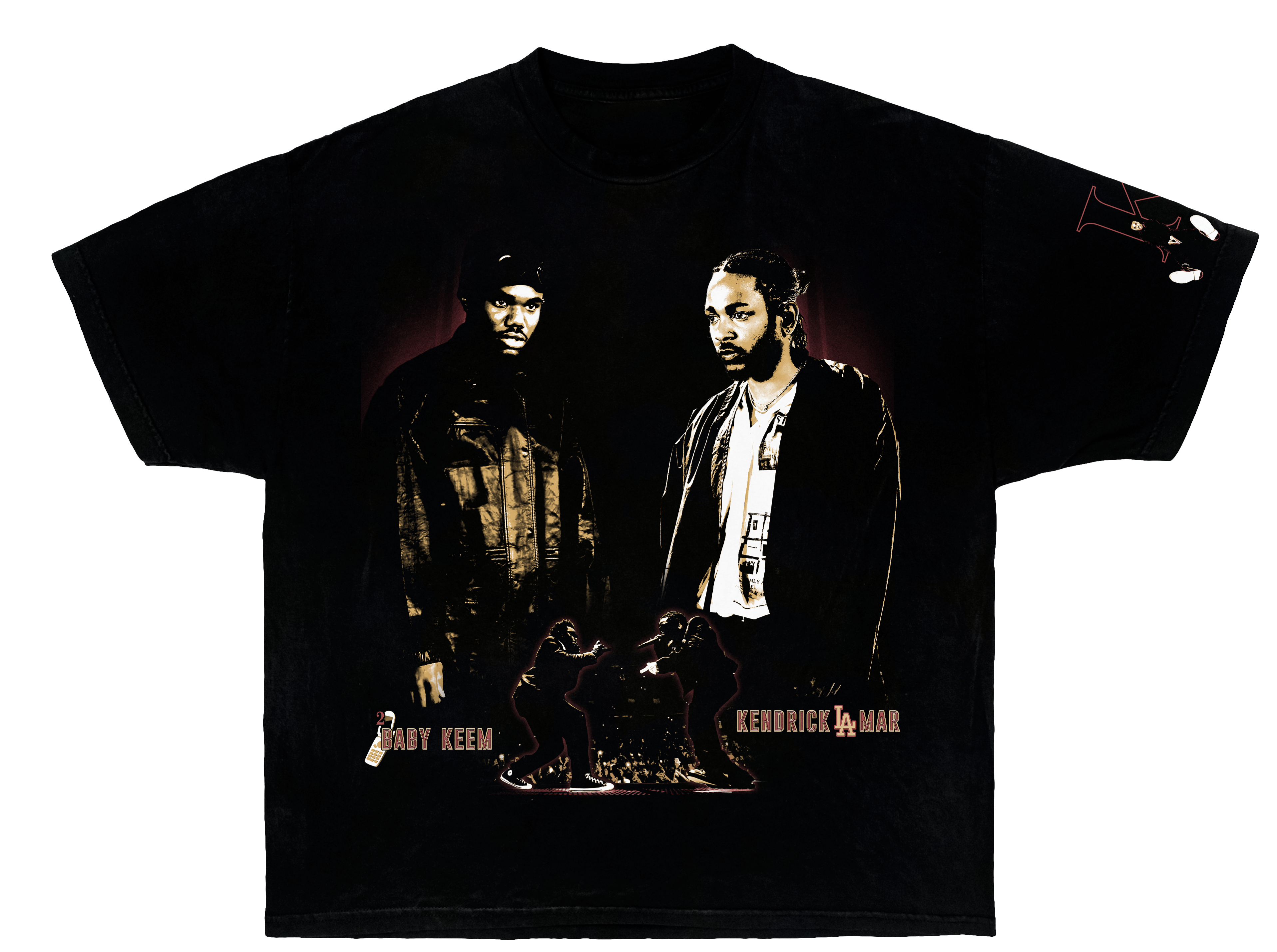 KENDRICK & KEEM - FAMILY TIES TEE - Brother Bear Supply