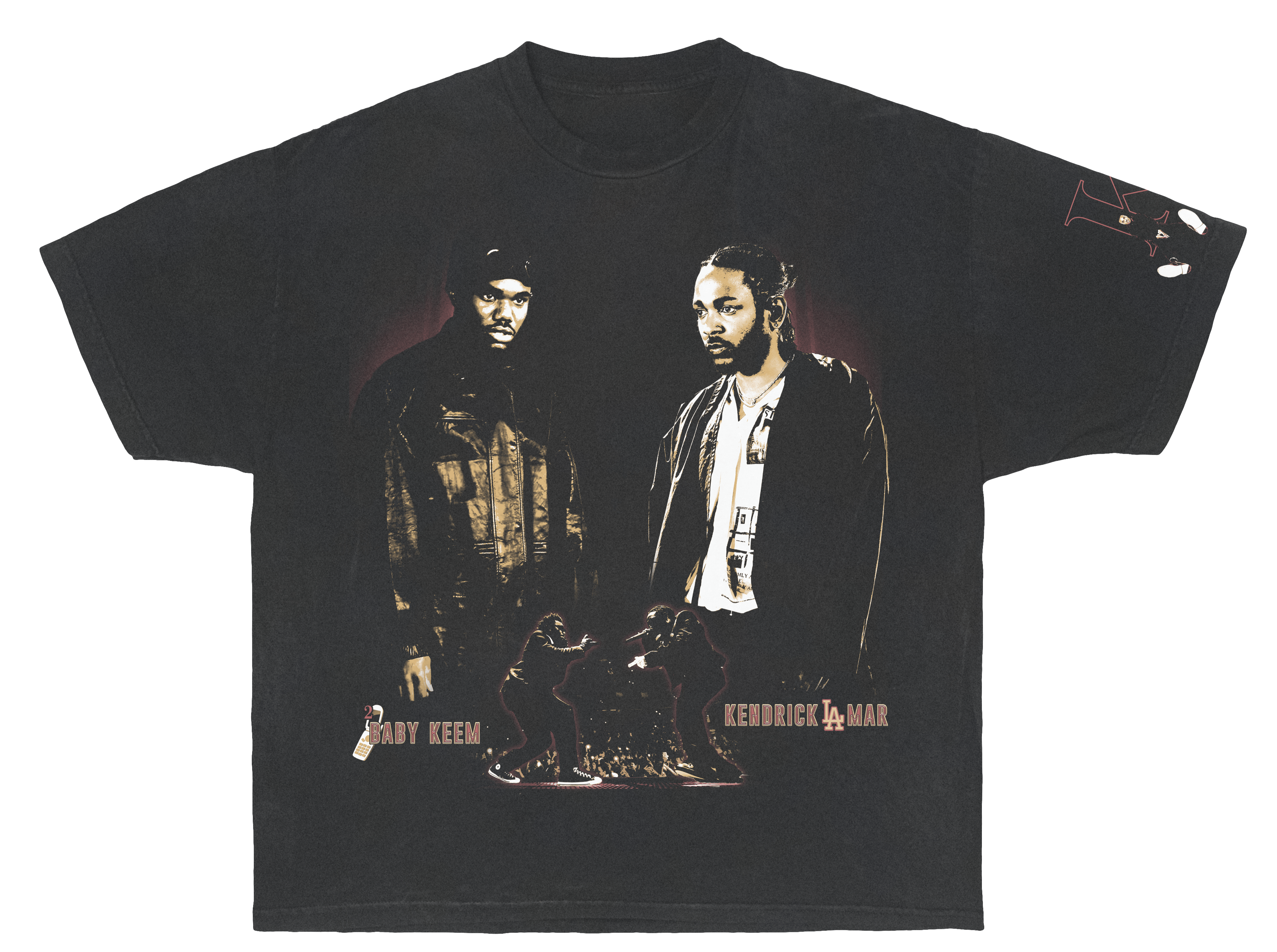 KENDRICK & KEEM - FAMILY TIES TEE - Brother Bear Supply