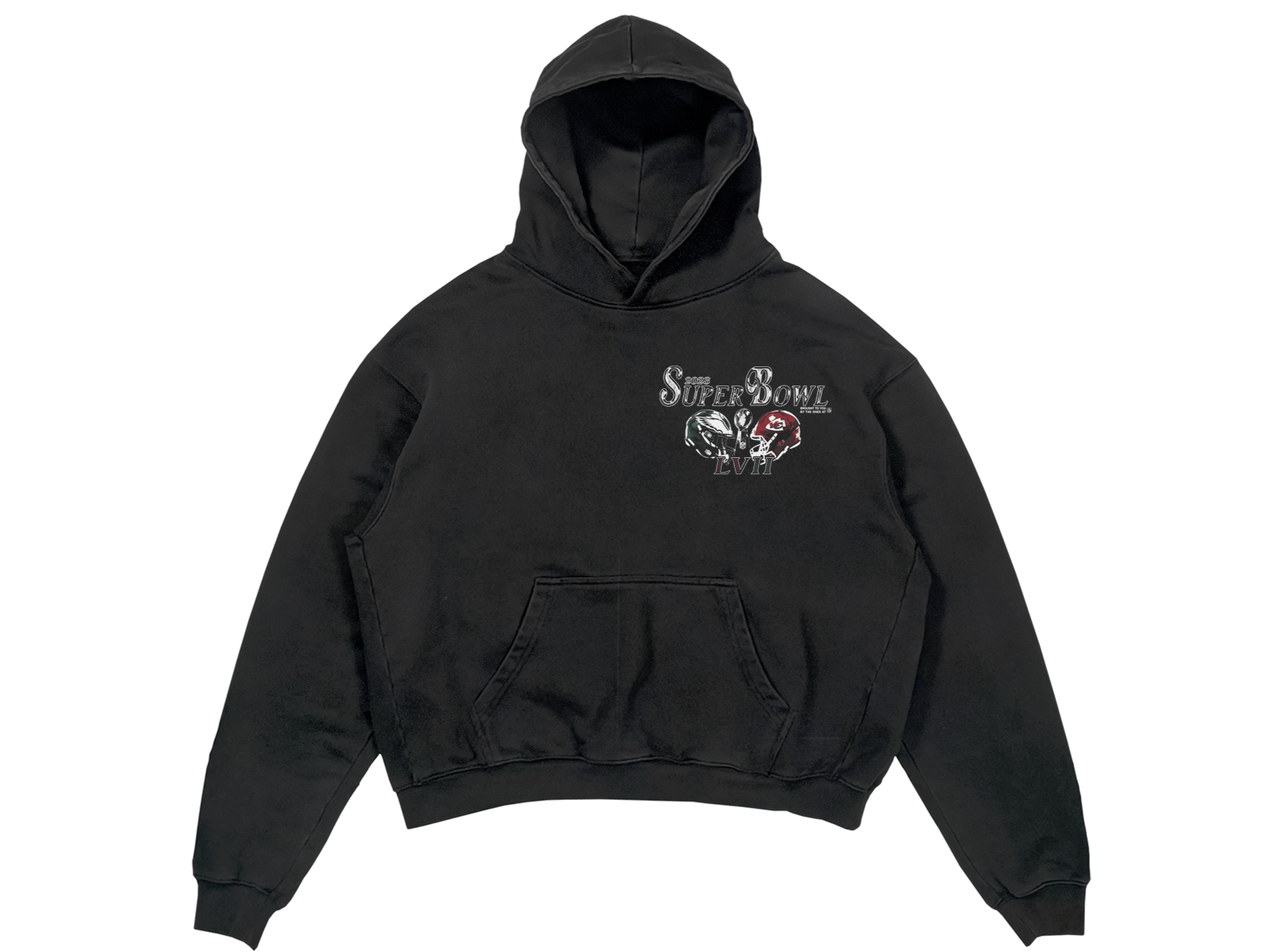 SUPER BOWL LVII - EAGLES VS CHIEFS HOODIE - Brother Bear Supply