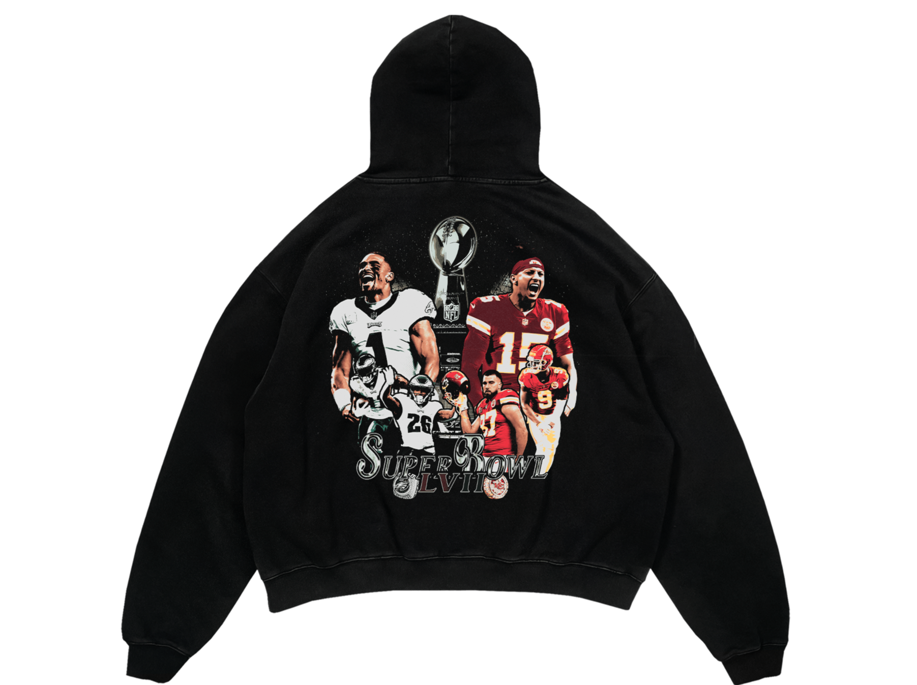 SUPER BOWL LVII - EAGLES VS CHIEFS HOODIE - Brother Bear Supply