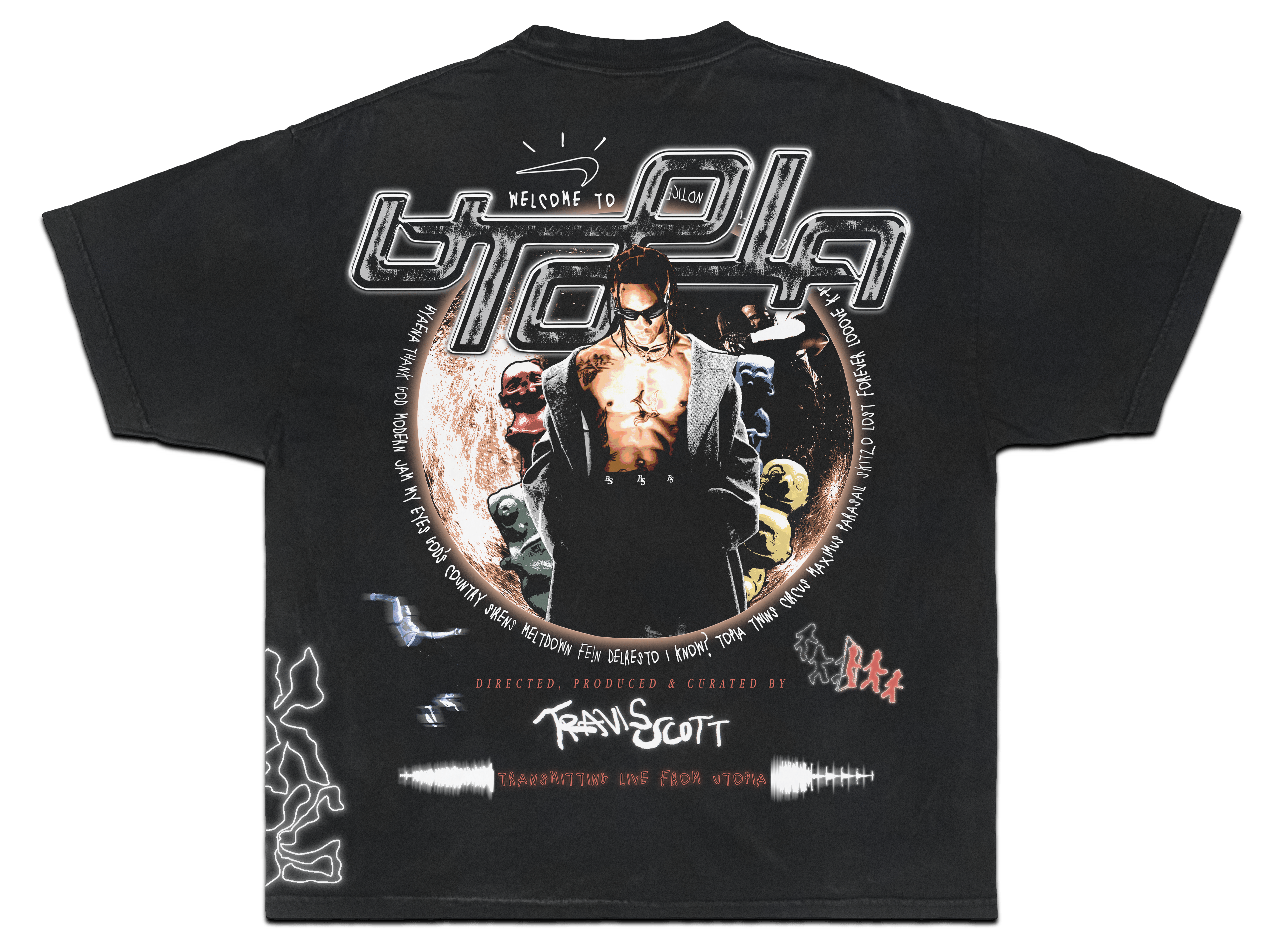 Travis Scott - Utopia Tee - Brother Bear Supply